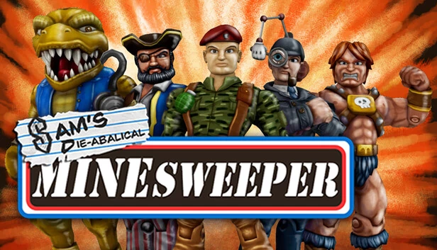 萨姆的恶魔扫雷（Sam's Die-abalical Minesweeper） 游戏封面
