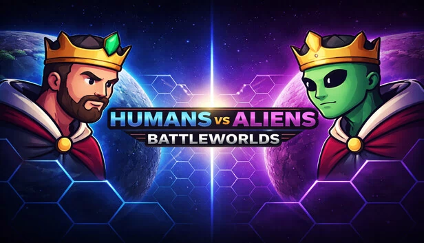 人类大战外星人：战斗世界（Humans vs Aliens BattleWorlds） 游戏封面