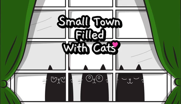 充满猫咪的小镇（Small Town Filled With Cats） 游戏封面