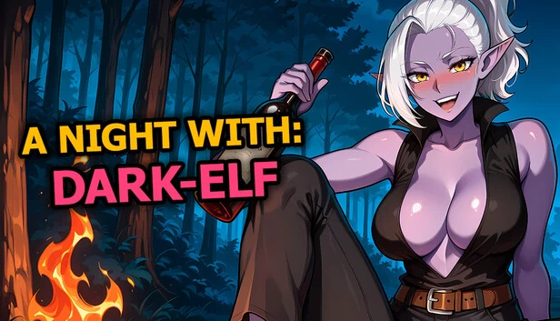 与暗夜精灵共度一夜（A Night With: Dark-Elf） 游戏封面