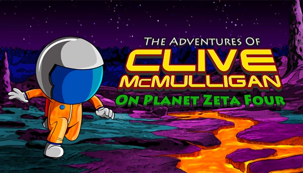克莱夫·麦克马利根在泽塔四号星球的冒险（The Adventures of Clive McMulligan on Planet Zeta Four） 游戏封面