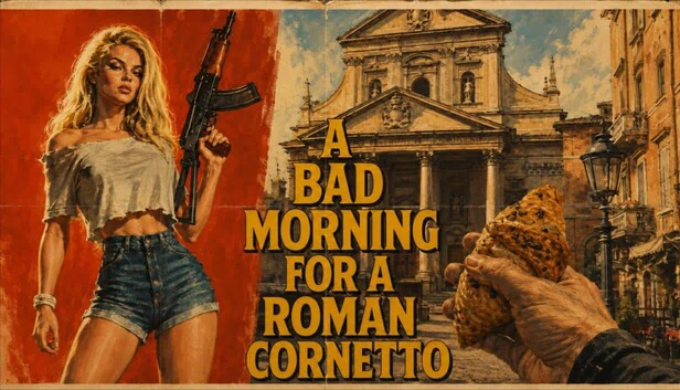 罗马甜筒的糟糕早晨（A Bad Morning for a Roman Cornetto） 游戏封面