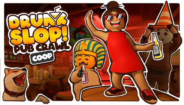 Drunkslop：酒吧巡游合作模式（Drunkslop: Pub crawl COOP） 游戏封面