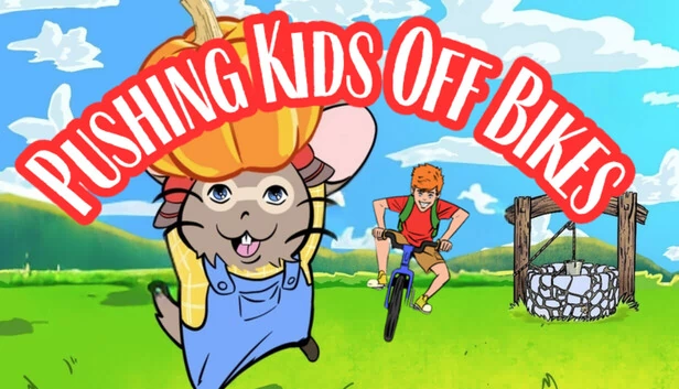 把小孩从自行车上推下去（Pushing Kids Off Bikes） 游戏封面
