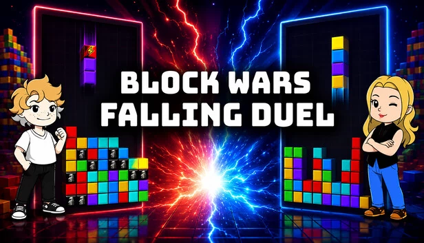 方块战争：坠落对决（Block Wars: Falling Duel） 游戏封面