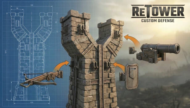 ReTower：自定义防御（ReTower: Custom Defense） 游戏封面