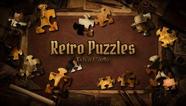 复古拼图 - Eviva L'arte（Retro Puzzles - Eviva L'arte） 游戏封面