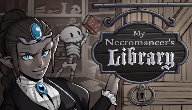我的死灵法师图书馆（My Necromancer's Library） 游戏封面