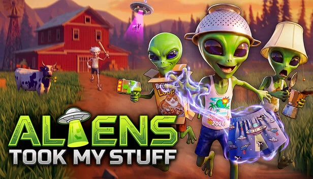外星人拿走了我的东西（Aliens Took My Stuff） 游戏封面
