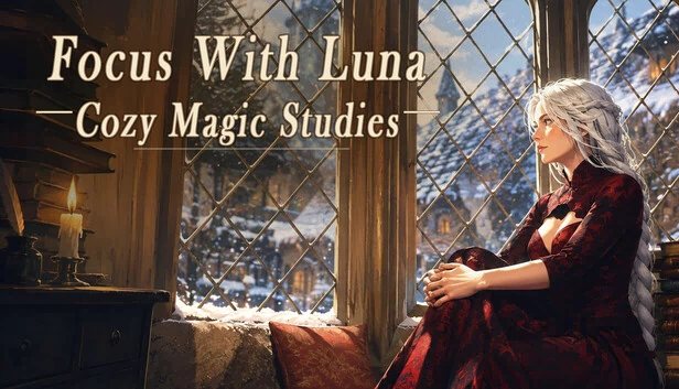 专注与露娜：温馨魔法学习（Focus With Luna: Cozy Magic Studies） 游戏封面
