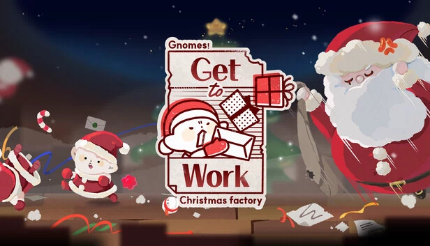 开工吧，侏儒！圣诞工厂（Get to Work, Gnomes! Christmas Factory） 游戏封面