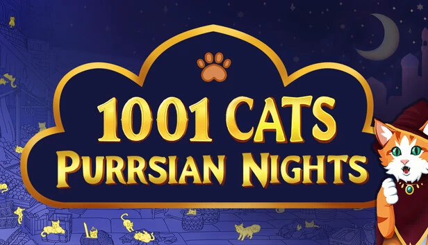 1001只猫：波斯之夜（1001 Cats: Purrsian Nights） 游戏封面