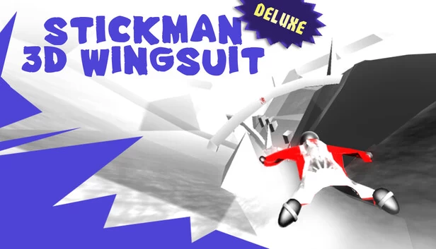 火柴人3D翼装飞行 豪华版（Stickman 3D Wingsuit DELUXE） 游戏封面