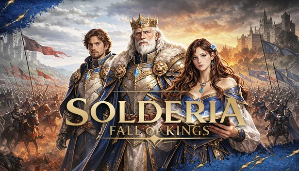 索尔德里亚：王权陨落（Solderia - Fall of Kings） 游戏封面