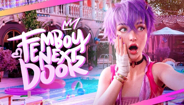 隔壁的伪娘 🔞🚪（Femboy Next Door 🔞🚪） 游戏封面