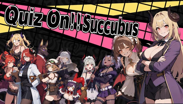问答挑战！！魅魔（Quiz On!! Succubus） 游戏封面
