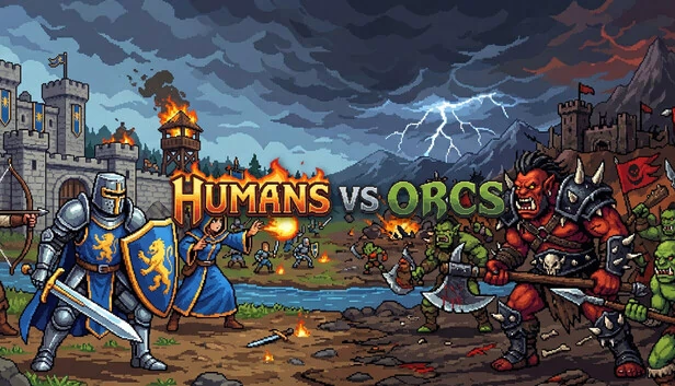 人类对战兽人（Humans Vs Orcs） 游戏封面