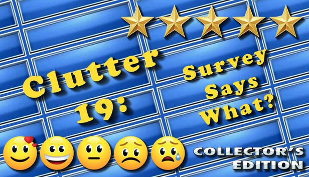 杂乱19：调查结果显示什么？ - 收藏版（Clutter 19: Survey Says What? - Collector's Edition） 游戏封面