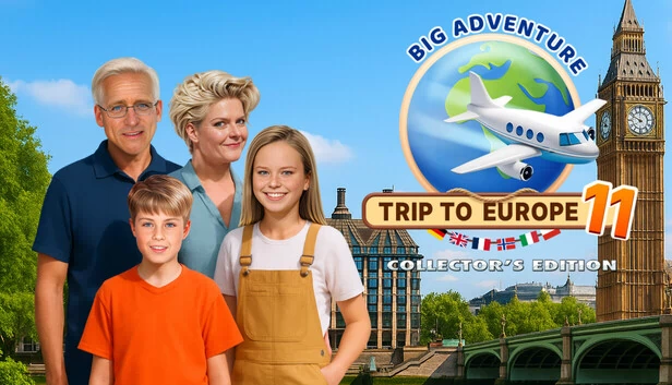 大冒险：欧洲之旅11 收藏版（Big Adventure: Trip to Europe 11 Collector's Edition） 游戏封面
