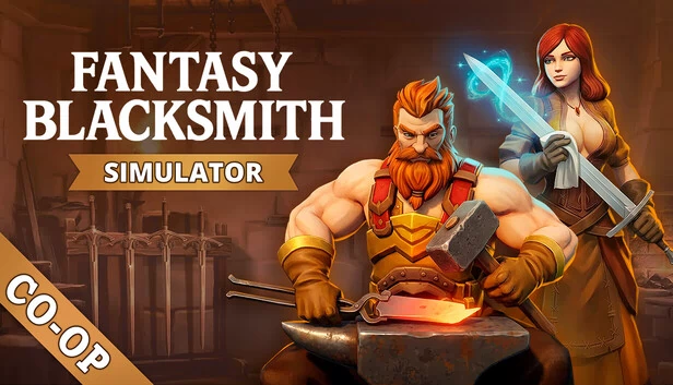幻想铁匠模拟器(Fantasy Blacksmith Simulator) 游戏封面