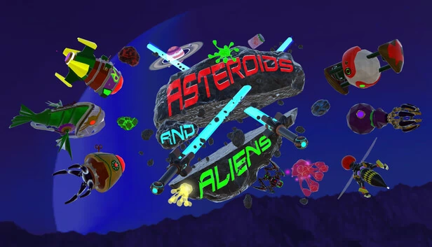 小行星与外星人（Asteroids and Aliens） 游戏封面