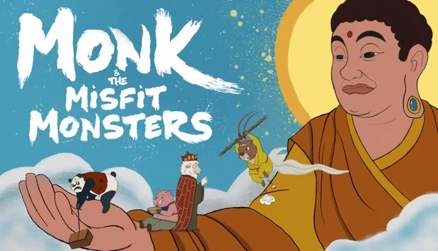 僧侣与怪奇怪物（Monk & The Misfit Monsters） 游戏封面