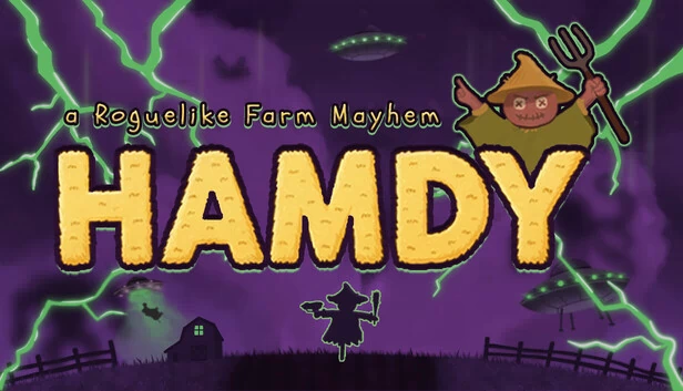 Hamdy：肉鸽农场大乱斗（Hamdy: a Roguelike Farm Mayhem） 游戏封面