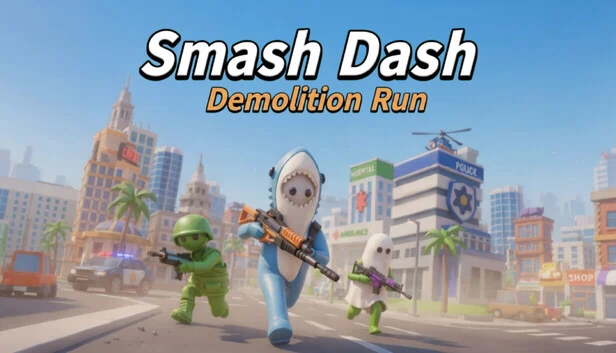 粉碎冲刺：拆迁狂奔（Smash Dash: Demolition Run） 游戏封面