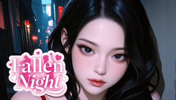 堕落的夜晚-卡明里面的无辜女孩（Fallen Night - Cumming Inside the Innocent Girl） 游戏封面