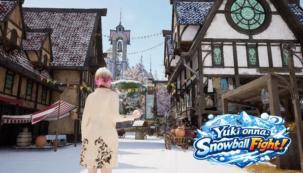 雪女：打雪仗！（Yuki Onna: Snowball Fight!） 游戏封面