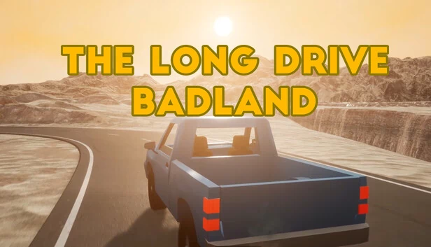 The Long Drive Badland 游戏封面