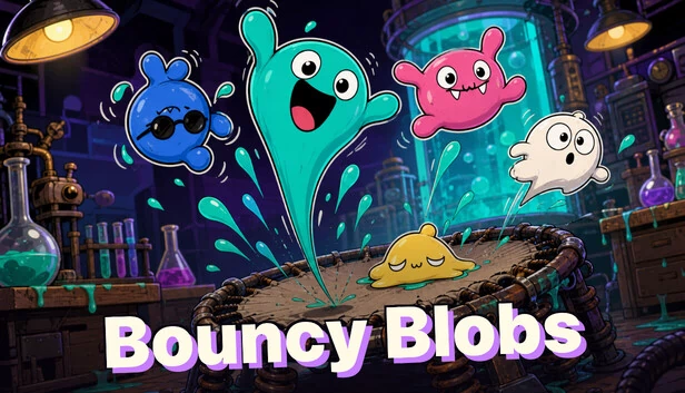 弹跳果冻（Bouncy Blobs） 游戏封面