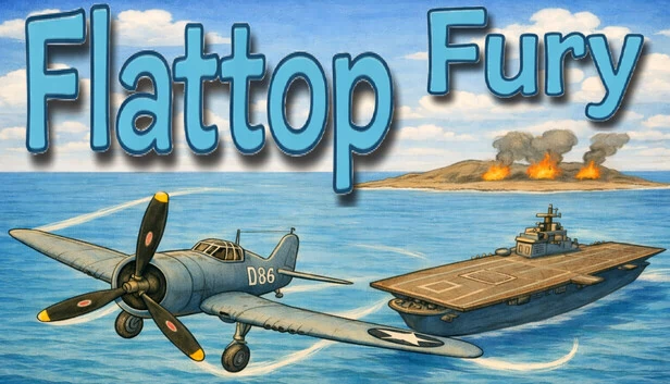 平头狂怒（Flattop Fury） 游戏封面