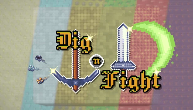 挖掘与战斗（Dig n Fight） 游戏封面