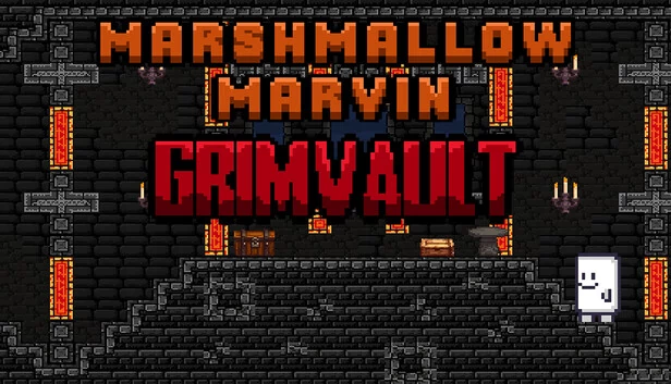 棉花糖马文：格里姆沃特（Marshmallow Marvin: Grimvault） 游戏封面