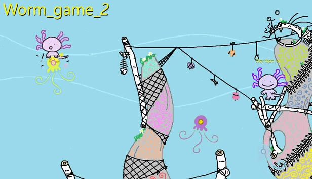 虫虫争霸战2（worm_game_2） 游戏封面