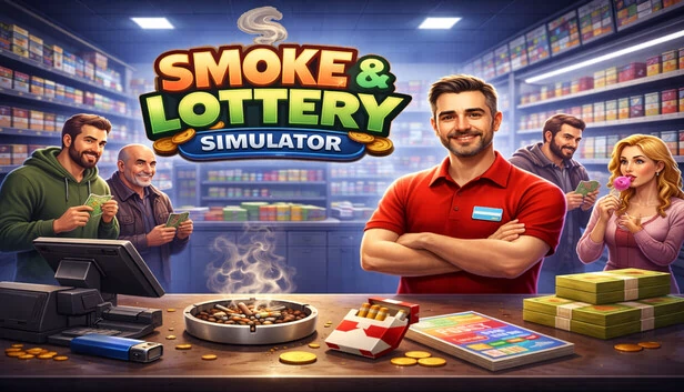 烟雾与彩票模拟器（Smoke & Lottery Simulator） 游戏封面