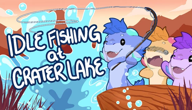 火山湖闲钓（Idle Fishing at Crater Lake） 游戏封面