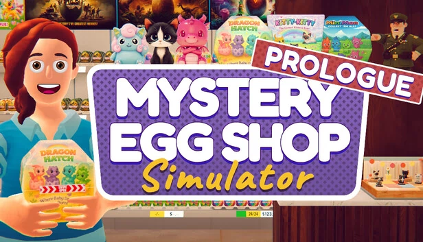 神秘蛋商店模拟器 - 序章（Mystery Egg Shop Simulator - Prologue） 游戏封面