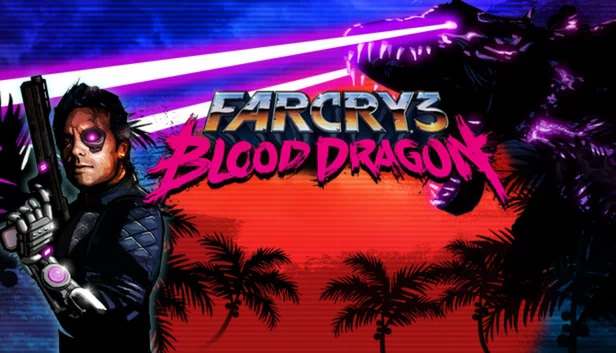 孤岛惊魂3：血龙（Far Cry 3 - Blood Dragon） 游戏封面