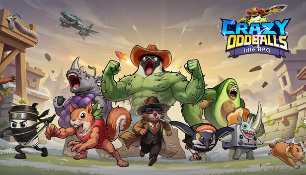 疯狂怪咖：放置RPG（Crazy Oddballs: Idle RPG） 游戏封面