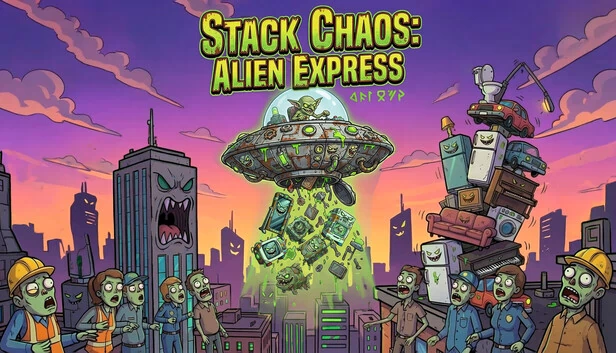 堆叠混乱：外星快车（Stack Chaos: Alien Express） 游戏封面