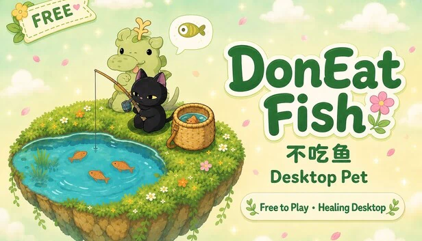 桌面宠物：DonEatFish（Desktop Pet: DonEatFish） 游戏封面