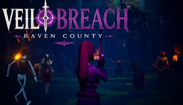 面纱裂隙：渡鸦郡（Veil Breach: Raven County） 游戏封面
