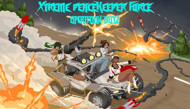 极维和平卫士：闪电行动（XTREME PEACEKEEPER FORCE: OPERATION BLITZ） 游戏封面