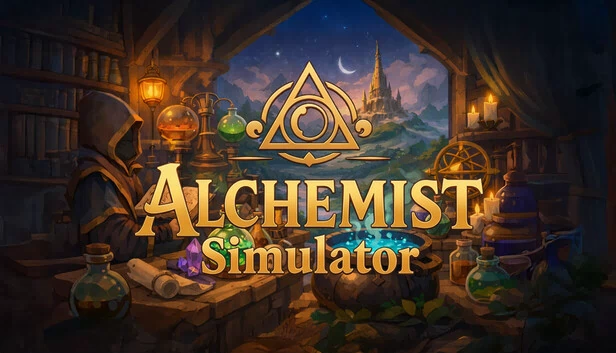 炼金术士模拟器：奥术工坊（Master Alchemist Simulator: Arcane Workshop） 游戏封面