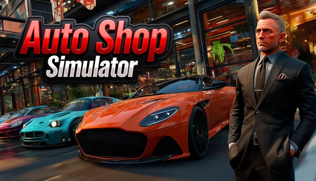 汽车修理店模拟器（Auto Shop Simulator） 游戏封面