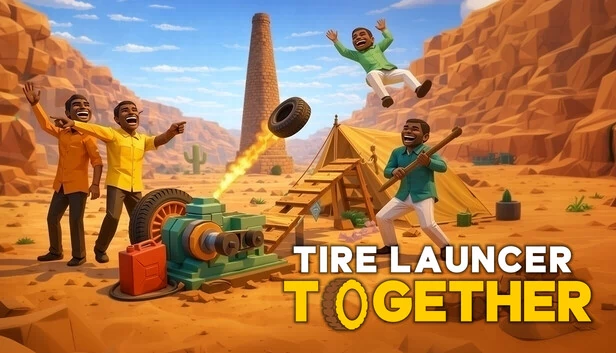 一起发射轮胎（TIRE LAUNCHER TOGETHER） 游戏封面