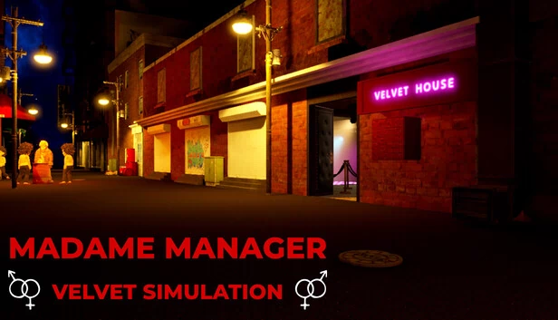 夫人经理：天鹅绒模拟（Madame Manager: Velvet Simulation） 游戏封面