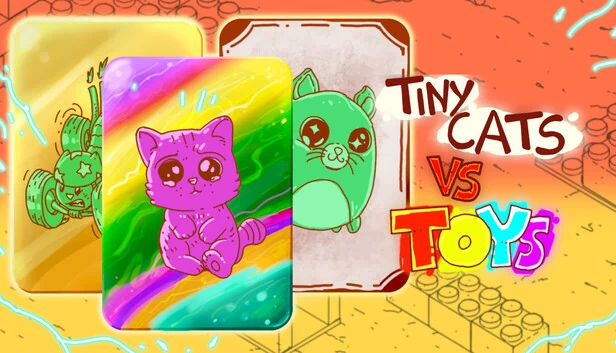 小小猫咪大战玩具（Tiny Cats vs Toys） 游戏封面